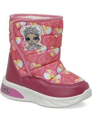 Lol ROYHA.P4PR Fuşya Kız Çocuk Çizme Fuşya