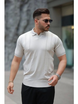 Erkek Hemşire Yaka Kısa Kollu Tişört