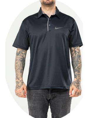 Nike EF-4545 Erkek Battal Polyester Mesh Polo Yaka T-Shirt