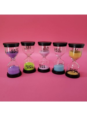 15 Dakikalık Dekoratif Kum Saati