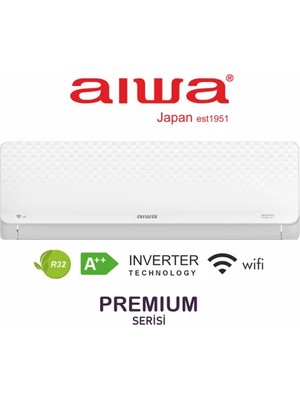Aiwa 12000 Btu R32 Premium Serisi Duvar Tipi Split Klima