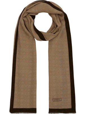 Ipekevi Monogram Şal - Sütlü Kahve