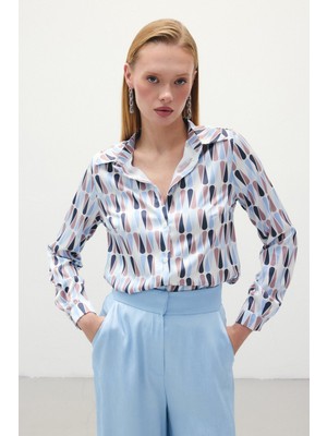 Düz Klasik Gömlek - Bebe Mavi