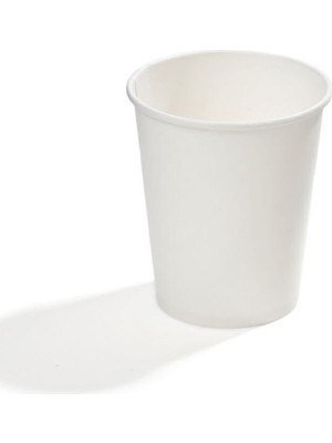 Packtory 8 Oz Single Wall Karton Bardak (Beyaz) 50 Adet