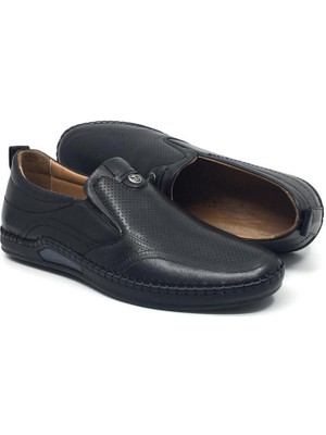 Taşpınar %100 Hakiki Deri Ortopedik Erkek Yazlık Rahat Günlük Hafif Çarık Ayakkabı 40-44