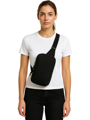 Grovuxa Daıly Unisex Suya Dayanıklı Göğüs ve Omuz Çantası | Terletmez Arka Paneli