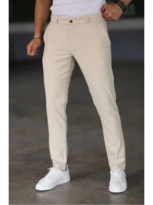 Fy Butik Erkek Düz Kesim Bilek Boy Kumaş Pantolon