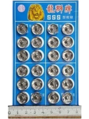 Çıt Çıt Model 2 Numara Metal 24'lü