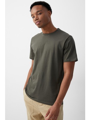 Süperlife Erkek Bisiklet Yaka  Standart &regular Fit Tişort SPR21Y30