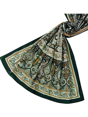 Mısırlı Eşarp Etnik Desenli Pamuklu Şal 75X190 cm