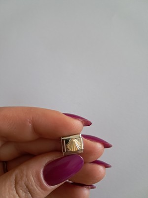 Badelis Çelik Gold Deniz Kabuğu Charm