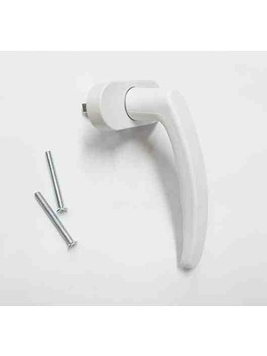 Pvc Pimapen Plastik Pencere Kolu Beyaz (2 Adet)