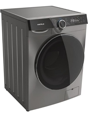 Hafele Orion 10 kg Kapasiteli Çamaşır Makinesi Gri Renk Elektronik Kontrol Özellikli