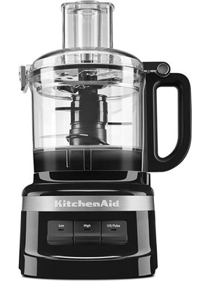 KitchenAid Onyx Black 1,7 Litre Mutfak Robotu Paslanmaz Çelik Bıçaklarla Çok Amaçlı Kullanım
