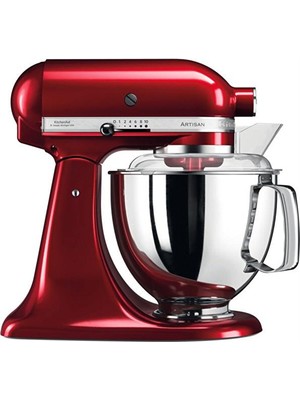 Kitchanaid 5KSM175PSECA Arti̇san 4.8 Lt Mutfak Şefi̇ - Candy Apple