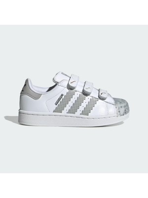 adidas Unisex Çocuk  Beyaz  Sneaker SUPERSTAR II CF C JP8083