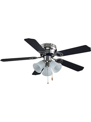 Rubenis RBT425 Blk Avizeli Tavan Vantilatörü