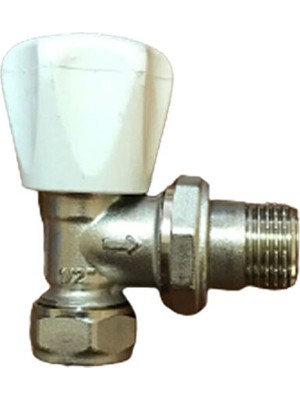 1/2 Köşe Radyatör Vanası Pex