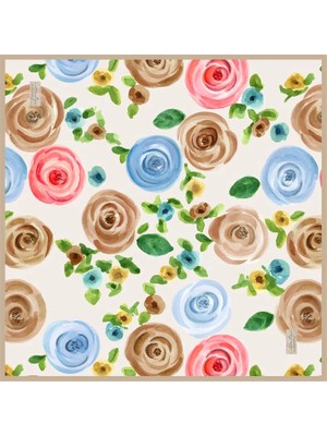 Güz | Yaz Serinliği Eşarp 2435-03 90X90