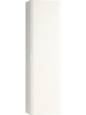 Vitra Nest Trendy 56428 Boy Dolabı, Tek Kapaklı, 45 Cm, Parlak Beyaz / Sağ