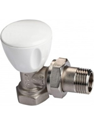 E.c.a 1/2 Köşe Radyatör Valfi Rv3 602120641 10 Bar Çalışma Basıncı ve 120°C Maksimum Sıcaklık