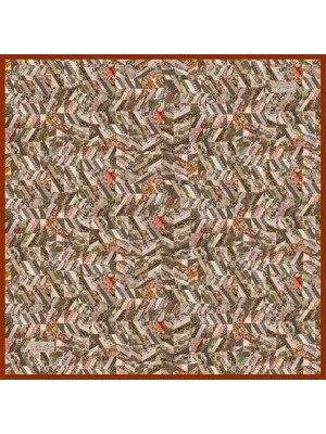 Güz | Yaz Serinliği Eşarp 2424-04 90X90