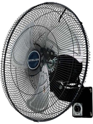 Süsler SV-2020 Sanayi Tipi Duvar Vantilatörü 50 cm Alüminyum Pervane ile 3 Hız Kademeli Kullanım