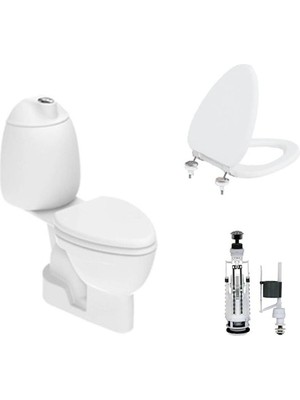 Çocuk Klozet + Rezervuar + Yavaş Kapanır Kapak + Iç Takım Set
