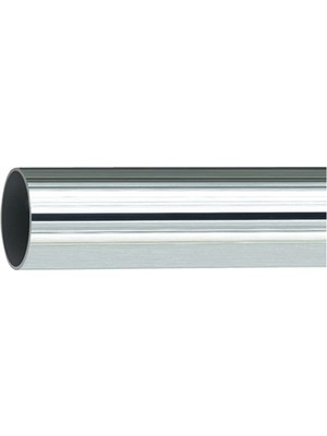 mobilyap Yuvarlak Askı Borusu Krom 150 cm