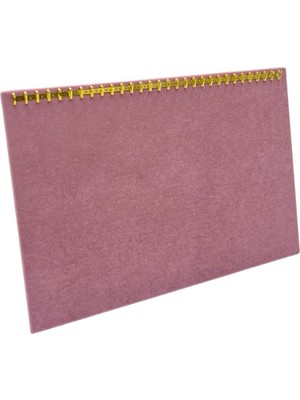 Yatay Pembe Takı Standı, Kolye, Tesbih ve Bileklik Için Şık ve Kullanışlı Tasarım