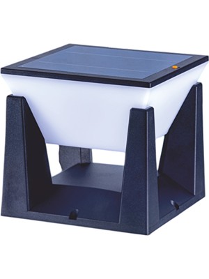 Hs 5663 30W Solar Bahçe Armatürü BEYAZ-GÜNIŞIĞI-4000K 3 Renk Fonksiyonlu 2700 Lümen