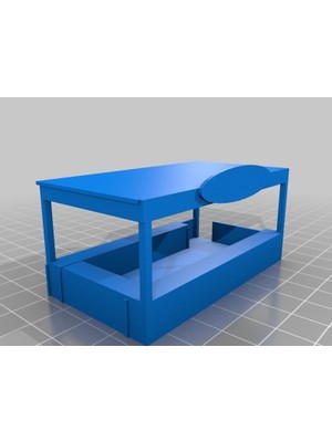 BYR Ho Ölçekli Imtiyaz Standı (Sadece Plastik Aparattır!!!) 3D