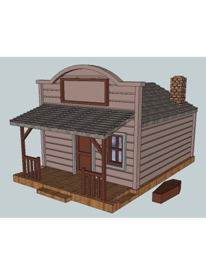 BYR Ho Scale Undertaker (Sadece Plastik Aparattır!!!) 3D