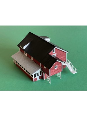 BYR Country House Ho Ölçeği (Sadece Plastik Aparattır!!!) 3D