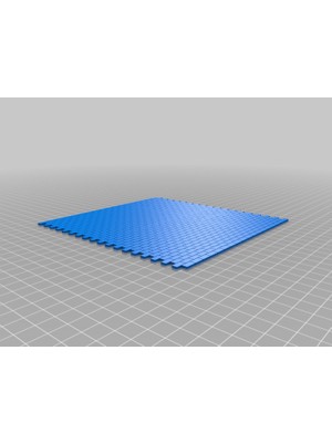 BYR Ho Ölçekli Taş Duvar Malzemesi (Sadece Plastik Aparattır!!!) 3D