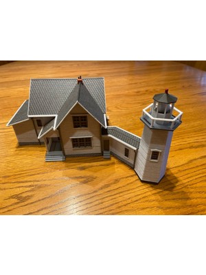 BYR Ho Ölçekli Kanatlar Boyun Deniz Feneri (Sadece Plastik Aparattır!!!) 3D