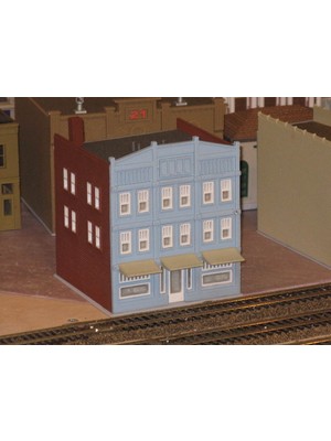 BYR Ho Scale Main Street Üç Güncellenmiş 8-1-21 (Sadece Plastik Aparattır!!!) 3D