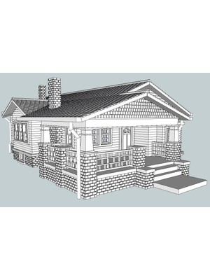 BYR Ho Walton Ölçeklendir (Sadece Plastik Aparattır!!!) 3D