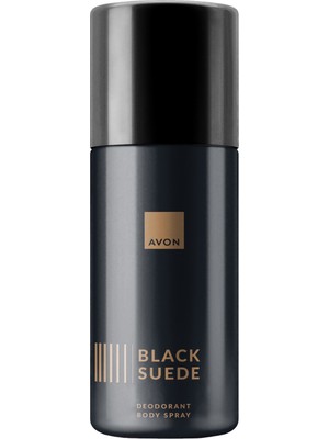 Avon Black Suede Erkek Sprey Deodorant 150 ml Oryantal ve Odunsu Koku ile Tüm Cilt Tipleri İçin