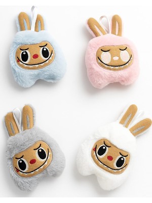 Labubu Peluş Bebek Dekoratif Oyuncak, Oyuncak Arkadaşı Labubu Oyuncak