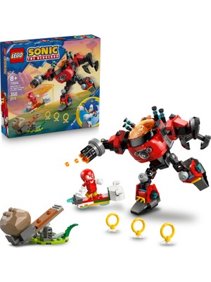 Lego® Sonic The Hedgehog™ Knuckles, Dr. Eggman’ın Egg Crusher Robotuna Karşı  77005 – 8+ Çocuklar Için Oyuncak Yapım Seti (350P)
