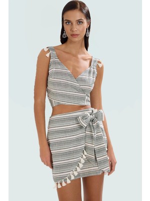 Ersefa Rahat ve Şık Pamuklu Yazlık Bluz Şort Takım Kaliteli Işçilik Dayanıklı Malzeme Modern Stil