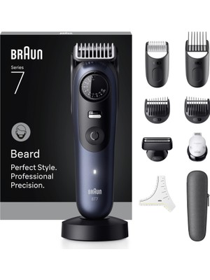 Braun Sakal Düzeltici Series 7, +10 Berber Ekipmanları, 40 Uzunluk, Problade, BT7540