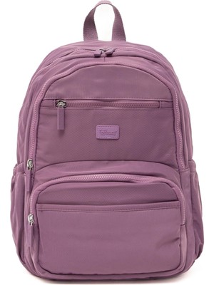 Young 17303 Mor Laptop Bölmeli Unisex Sırt Çantası