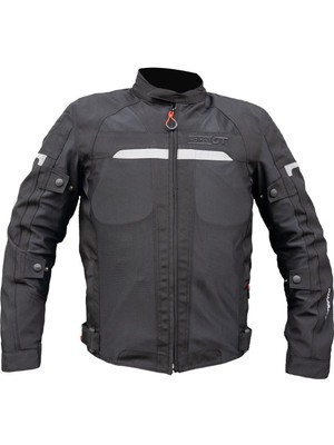 ForteGT 2001072 Inferno 4 Mevsim Motosiklet Montu Siyah 3XL Nefes Alır Özellikli