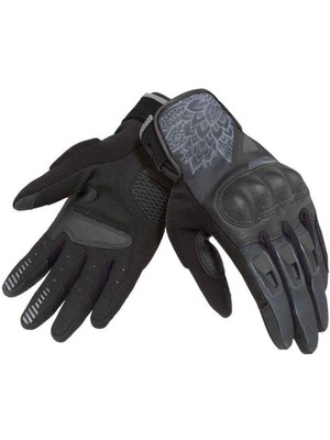 Tucano Urbano Stacca Yazlık Eldiven Siyah M Beden Dokunmatik Ekran Uyumlu Aşınma Önleyici Özellik