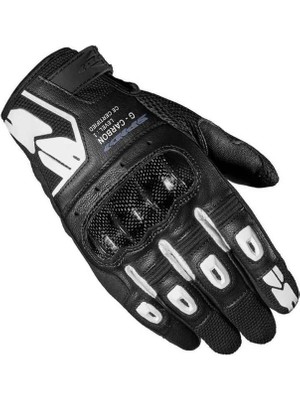 Spidi Spıdı G-Carbon Yazlık Eldiven Deri Malzeme 2XL Dokunmatik Ekran Desteği ile Yaz Mevsimine Uygun