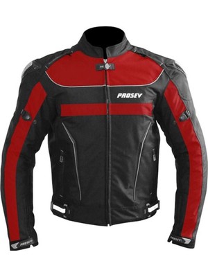 Prosev 18609 Hörgüçlü, CE Onaylı, Su Geçirmez Koruma Motosiklet Montu – Maxdura 600D Dayanıklı Kumaş, Çok Cepli, 4 Mevsim Kullanım