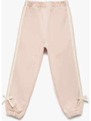 Koton Pamuklu Beli Lastikli Fiyonk Detaylı Jogger Eşofman Altı