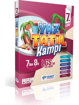 Yanıt Yayınları Yanıt 7.sınıf Yaz Tatil Kamp Kitabı